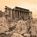 Temple of Jupiter, Baalbek, Lebanon.