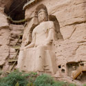 Maitreya (Future Buddha), Bingling Si, Lanzhou, China.