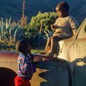 Basotho children, Malealea, Lesotho.