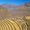 Inca ruins, Pizac, Peru.