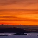 Sunset, Isla Amantani, Lake Titicaca, Peru.