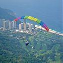 Paragliding, Rio de Janeiro, Brazil.
