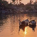 Sunset, Hoi An, Vietnam.