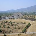 Pyramid of the Moon (AD 1-200), Teotihuacan, Mexico.