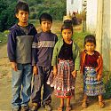 Indian children, Totonicapan, near Antigua, Guatemala.