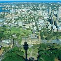 View from Centrepoint Tower, Sydney, NSW, Australia.